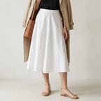 Reformation 100% Linen Button Side Pocket Maxi Skirt | 0