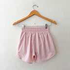 Lululemon Hotty Hot High-Rise Lined 4" Running Shorts in Soft Pink | 2