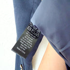 Lioness Navy Blue Double Breasted Blazer Jacket | XS
