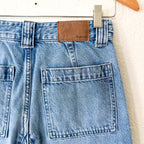Madewell The Darted Barrel-Leg Utility Jeans in Riverbend Wash | 25