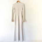 Odd Muse London "The Ultimate Muse" Knitted Maxi Dress in Cream | XS