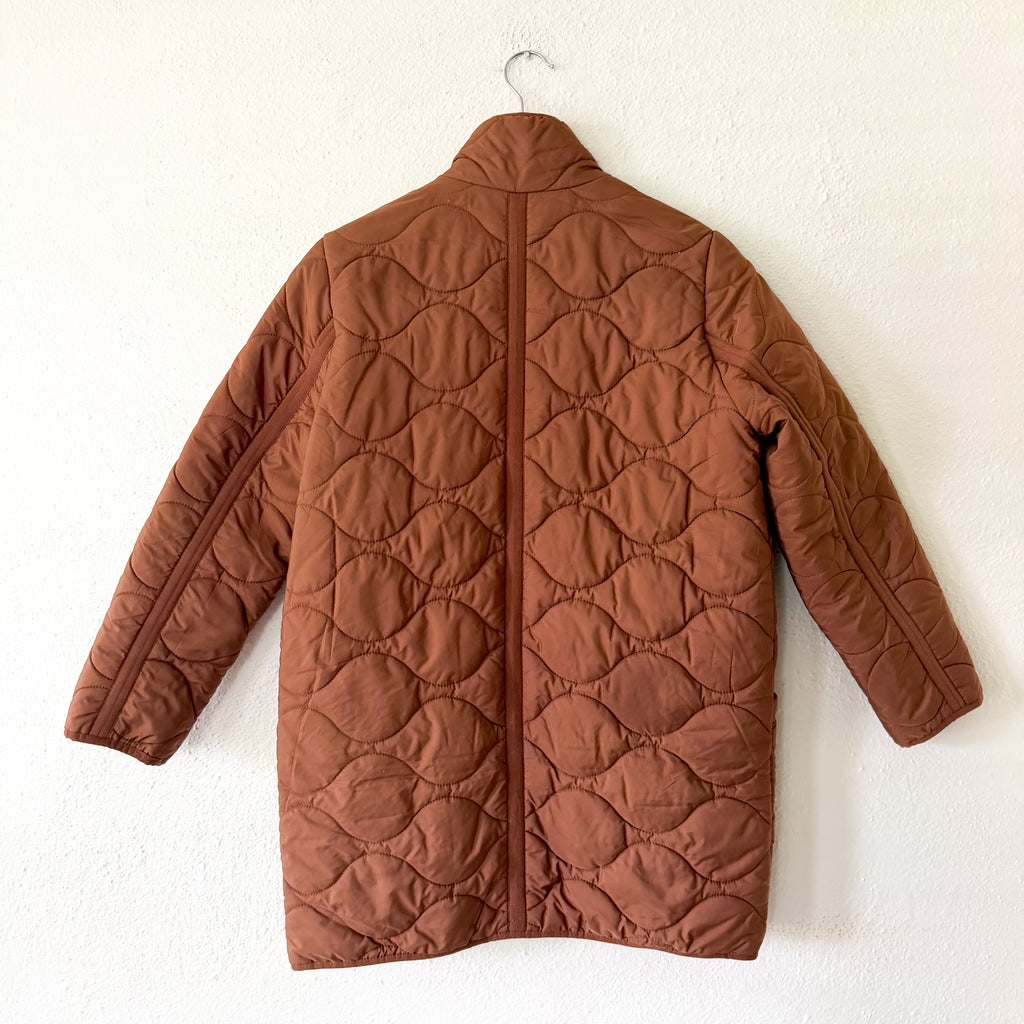 J.Crew Petite Rust Signature Quilted Primaloft Puffer Jacket | SP