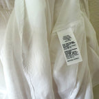 J.Crew White Squareneck 100% Linen Midi Dress | 0