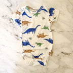 Carter's Dinosaur Short Sleeve Bodysuit Bundle | 0-3m