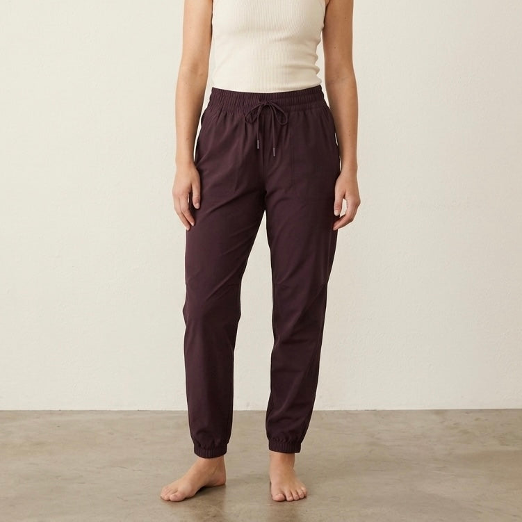 Nuuds Eggplant Refine Jogger Pants | S