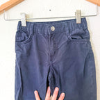 H&M Navy Blue Cotton Loose Fit Tapered Leg Pants | 3T