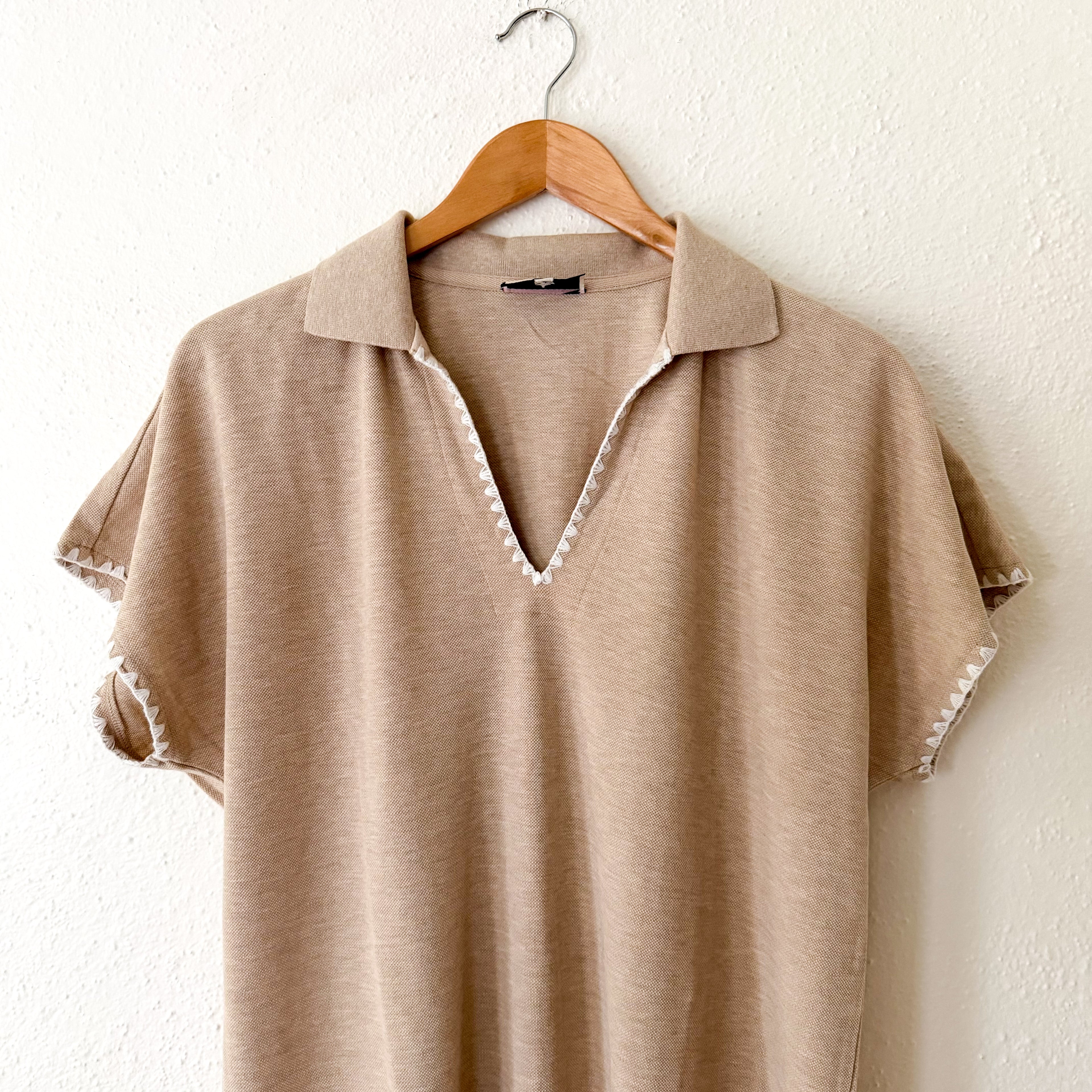 Tuckernuck Sandstone Pique Melissa Maxi Dress | S