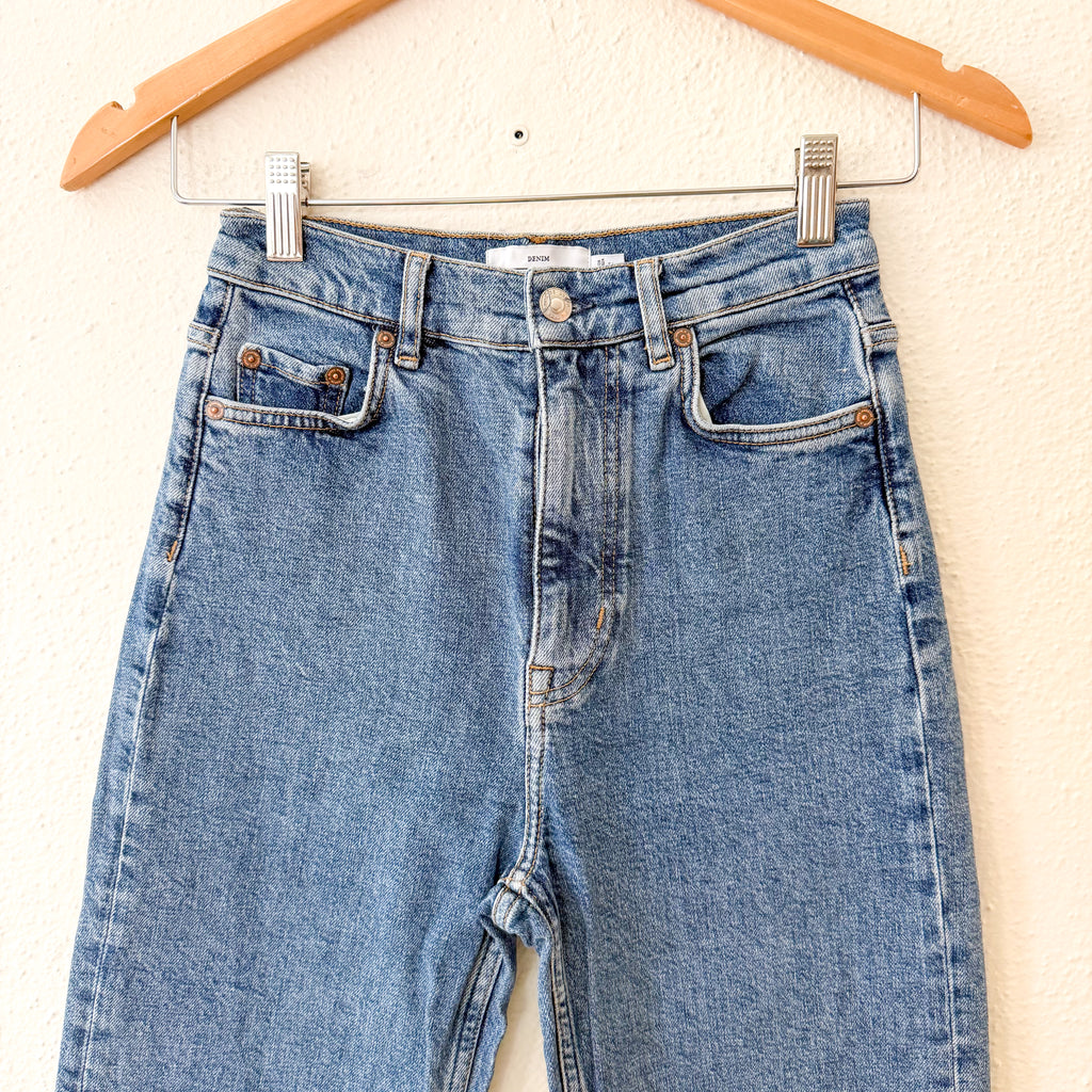 & Other Stories "Favourite Cut" Straight Leg Medium Wash Denim | 24