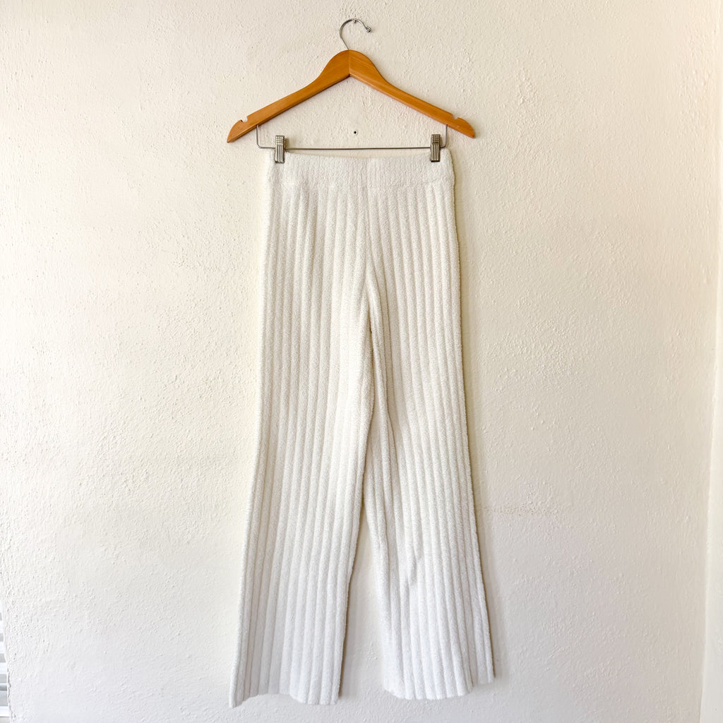 UGG Terri Ribbed Wide Leg Pant in Cream | Small