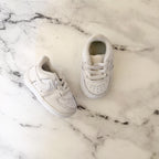 Nike Baby Force 1 Crib Shoe in 'White White' | 2C
