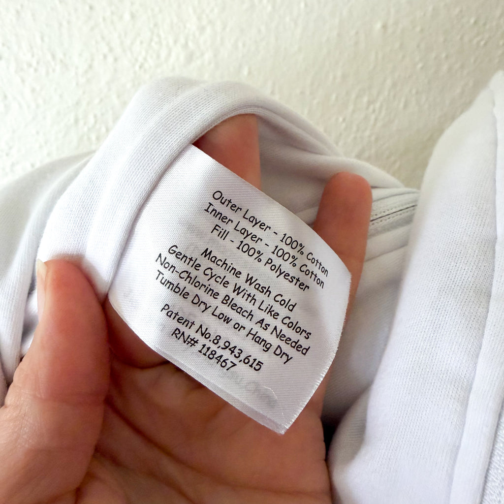Baby Merlin Cream Cotton Magic Sleepsuit Infant Sleep Bag | S (3-6m)
