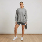 Anthropologie Perfectly Oversized Grey Sweatshirt in Grey | S