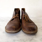 Clarks Originals Brown Oiled Leather Chukka Desert Boots | 11