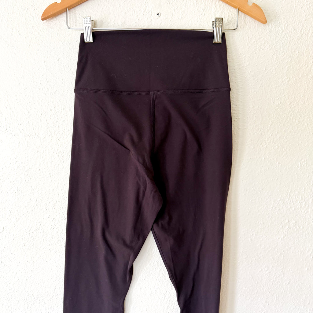 Nuuds High Waist Elevate Leggings in Eggplant | M