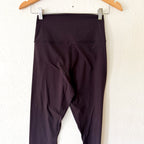Nuuds High Waist Elevate Leggings in Eggplant | M
