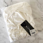 ASTR The Label White Tennille Off Shoulder Peplum Top | S