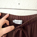 BumpSuit The High Rise Cloud Pant in Chocolate | XS