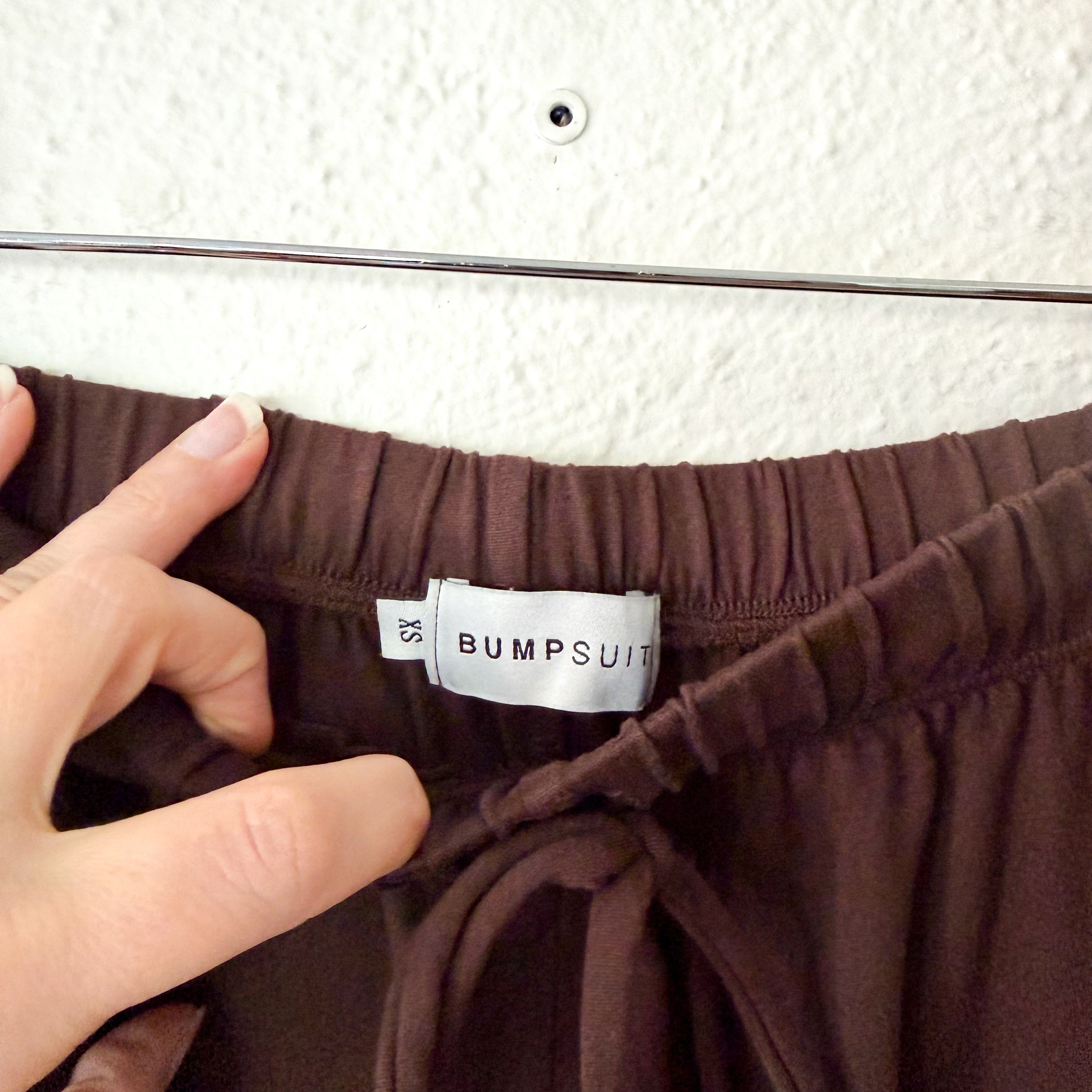 BumpSuit The High Rise Cloud Pant in Chocolate | XS