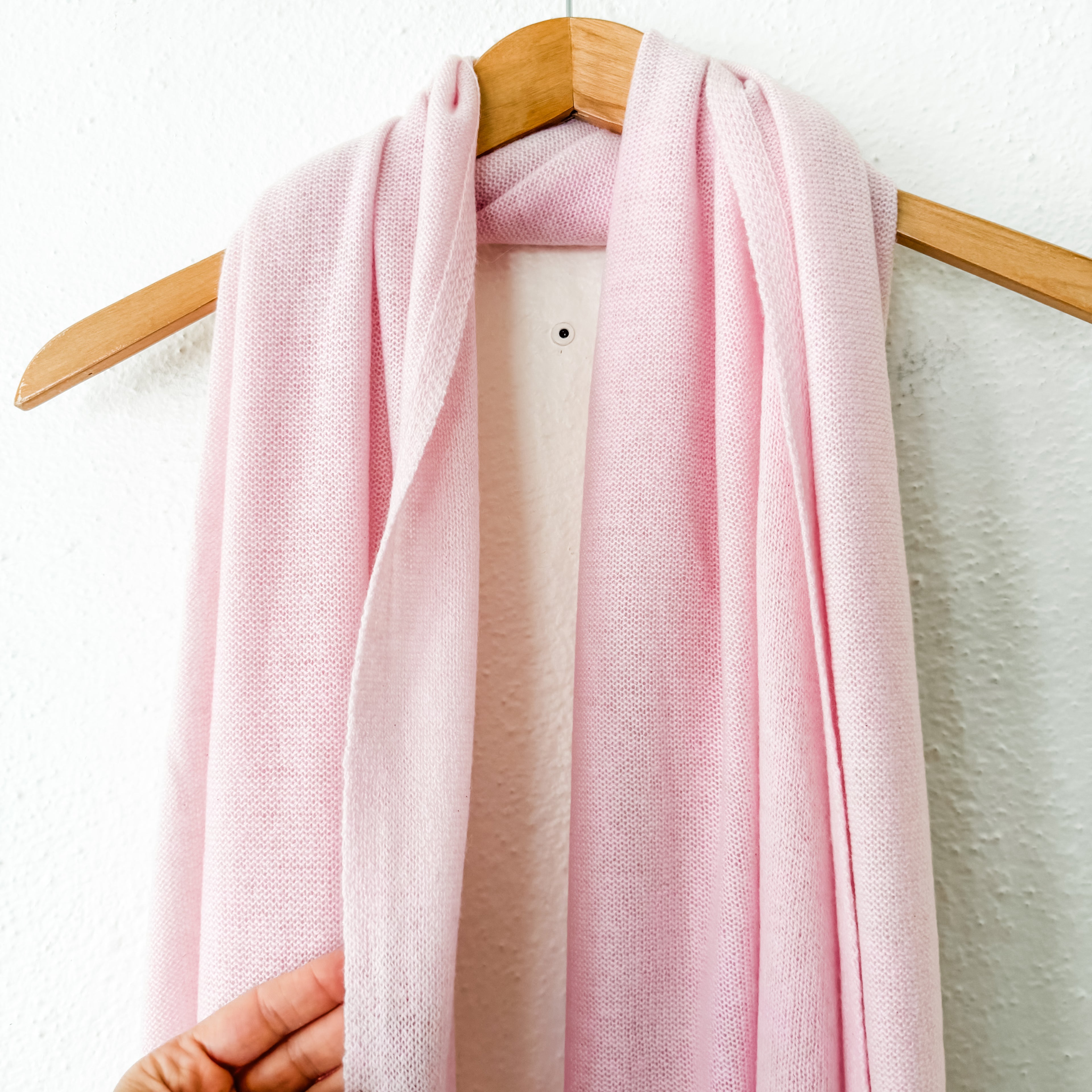 Chico's Cashmere Wrap in Blushed Pink