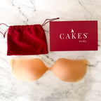 CAKES Body Adhesive Silicone Cleavage Bra in Honey | L/XL