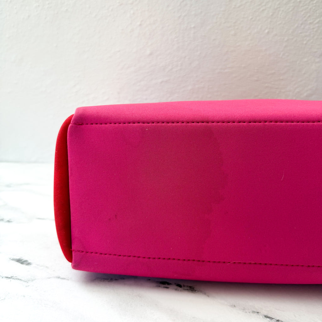 Summersalt Neoprene Hot Pink/Red Beach Tote Bag