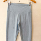 Zella Renew Mélange High Waist Leggings in Aqua Heather | M