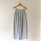 Abercrombie & Fitch Loungewear Collection Long Sleeve Sleep Set in Heather Grey | XXS