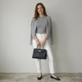 J.Crew 100% Cashmere Wide-Ribbed Grey Cashmere Cardigan Sweater | XS