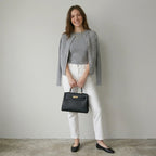 J.Crew 100% Cashmere Wide-Ribbed Grey Cashmere Cardigan Sweater | XS