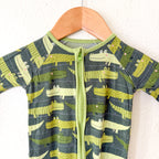 Little Sleepies Alligators Long Sleeve Footed Sleeper | 3-6m