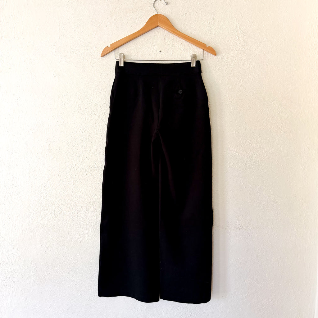SPANX Black Supersmooth™ PerfectFit Ponte Wide Leg Petite Pant | XSP