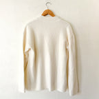 Nordstrom Cozy Yarn Button Down Plush Cardigan in Cream | S
