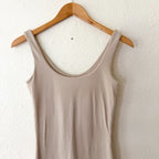 Bumpsuit The Lucy Maternity Unitard Jumpsuit in Oat | XS
