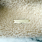 Loeffler Randall Sophie Sherpa Fleece Belt Bag | Cream