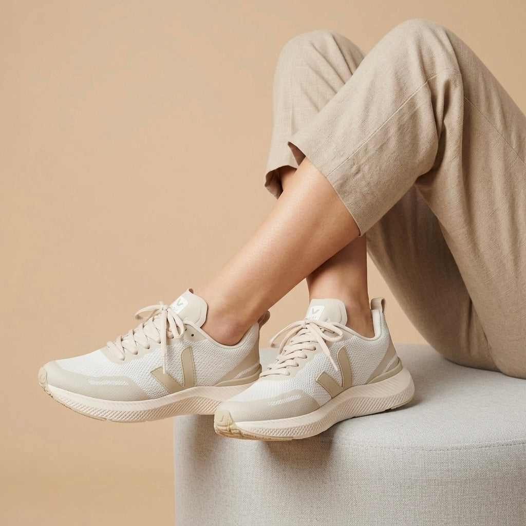 Veja Women's Condor 2 Alveomesh White/Pierre | 7