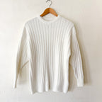 UGG Terri Ribbed Sweatshirt in Cream | Small