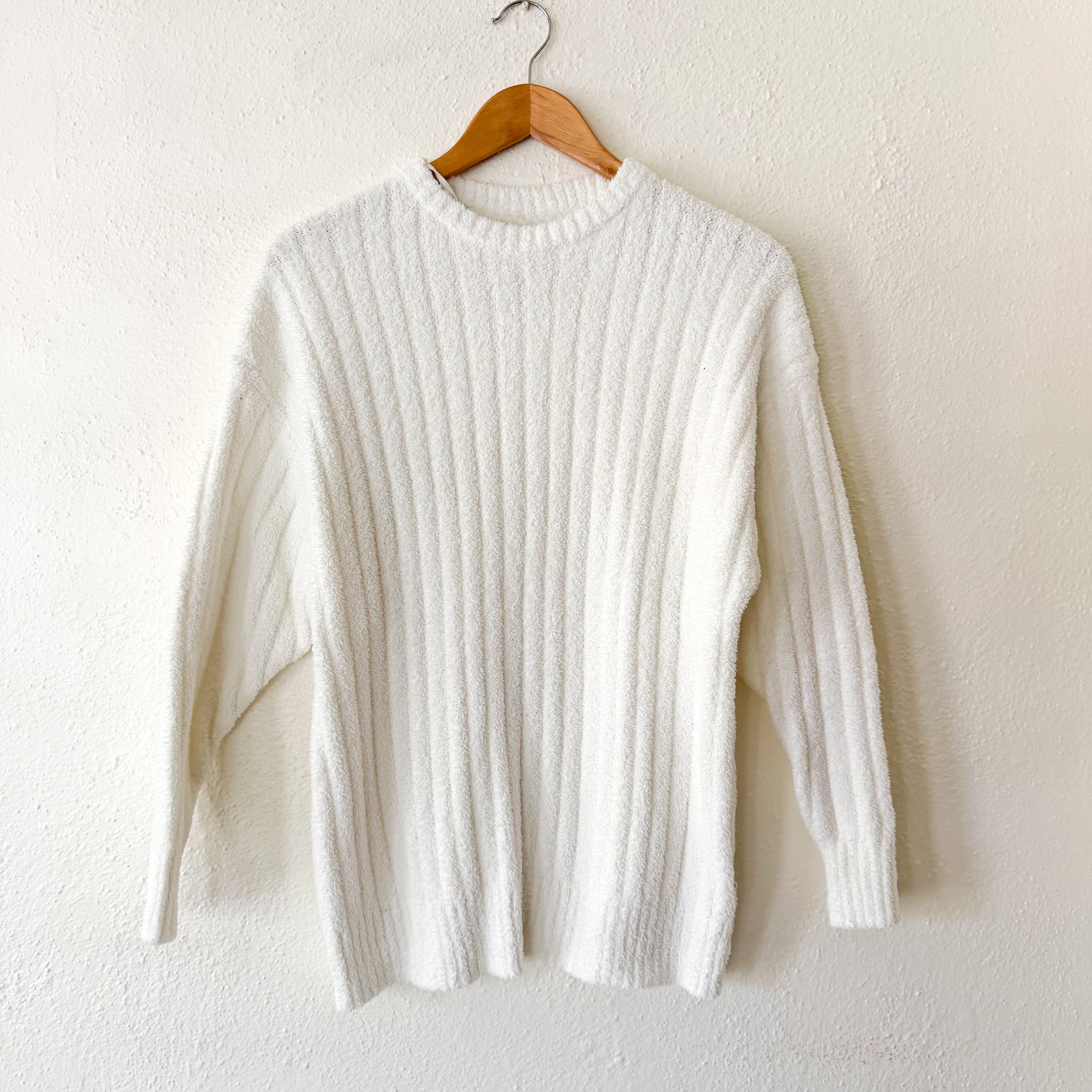 UGG Terri Ribbed Sweatshirt in Cream | Small