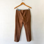 Chico's Caramel So Slimming 360 Petite Juliet Trim Detail Ankle Slim Leg Pant | 00P