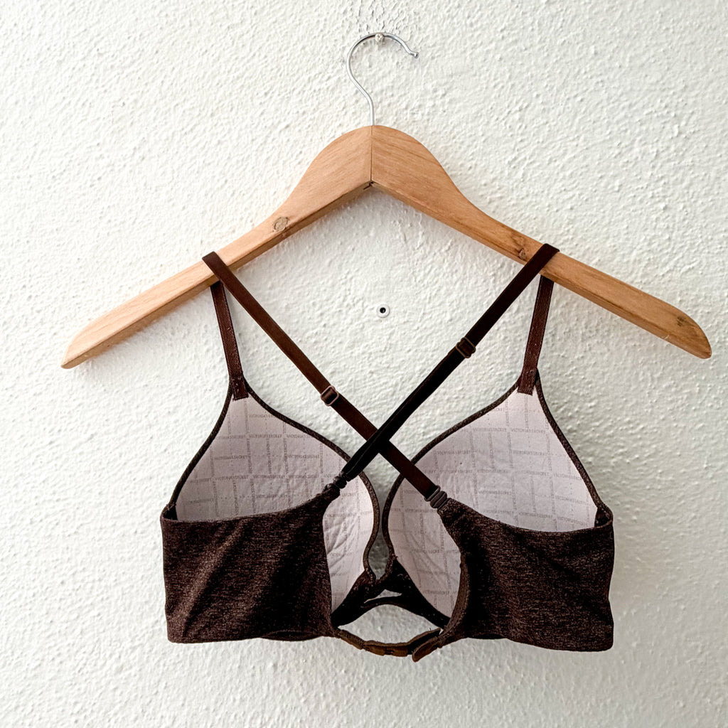 Victoria's Secret Chocolate Brown Perfect Shape Bra | 32D