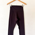 Nuuds High Waist Elevate Leggings in Eggplant | M
