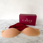 CAKES Body Adhesive Silicone Cleavage Bra in Honey | L/XL
