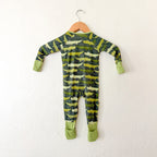 Little Sleepies Alligators Long Sleeve Footed Sleeper | 3-6m