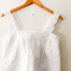 J.Crew White Ondine Mini Dress in Double Cotton Poplin | XS