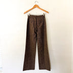& Other Stories Straight Tailored Wool Blend Trouser in Mole Brown | 0