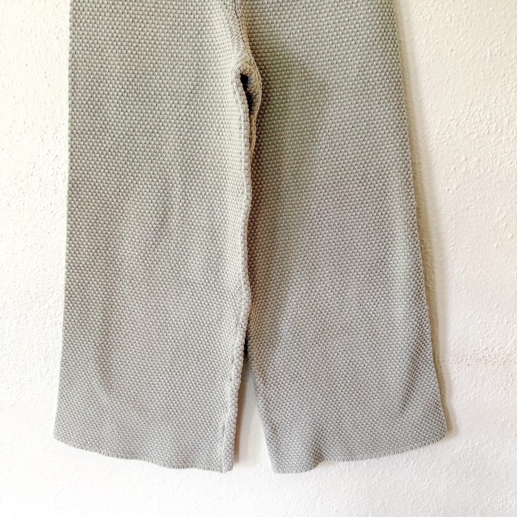 Free People Beach Sage Open Weave Cropped Wide Leg Pants | XS