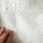H&M Oversized Teddy Sherpa Shacket in Cream | XS