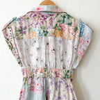 ZIMMERMANN Petite Halliday Linen Floral Printed Romper | 0P