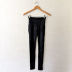 Spanx Black Faux Leather Leggings | XS