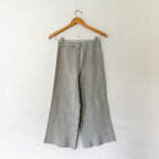 Free People Beach Sage Open Weave Cropped Wide Leg Pants | XS