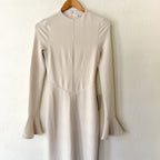 Odd Muse London "The Ultimate Muse" Knitted Maxi Dress in Cream | XS